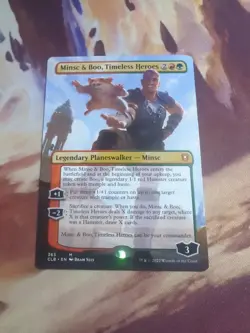 Minsc & Boo, Timeless Heroes (Borderless) Battle for Baldur's Gate Regular - Image 1