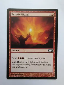 MYG Pyretic Ritual (M11) Core Set 2011 Regular Common 153/249 - Image 1