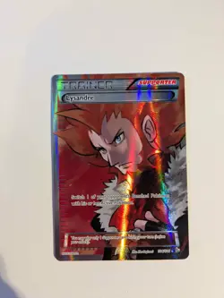 Lysandre 104/106 XY Flashfire Full Art Trainer Holo Pokemon 2014 - Image 1