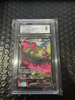 Galarian Moltres V #TG20 - Pokemon Astral Radiance - CGC 9 Mint - Rare TCG - Image 1