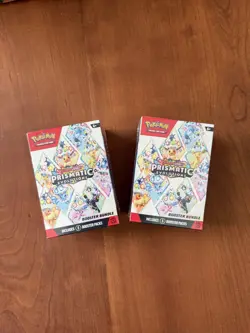 Pokemon Prismatic Evolutions Booster Bundle, Lot of 2, Brand New, Sealed - Image 1