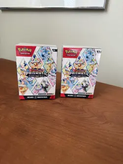 Pokemon Prismatic Evolutions Booster Bundle, Lot of 2, Brand New, Sealed - Image 3