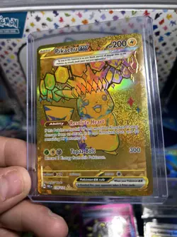 Pikachu ex 179/131 - Gold Hyper Rare - Pokemon TCG: Prismatic Evolutions - NM - Image 1