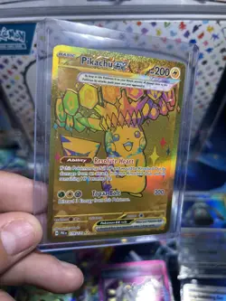 Pikachu ex 179/131 - Gold Hyper Rare - Pokemon TCG: Prismatic Evolutions - NM - Image 2