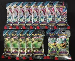 Pokemon TCG Twilight Masquerade Booster Pack Lot Of 15. New Sealed. - Image 1