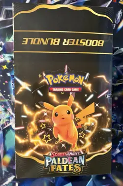 Pokemon TCG Scarlet & Violet Paldean Fates Booster Bundle Display Factory Sealed - Image 2