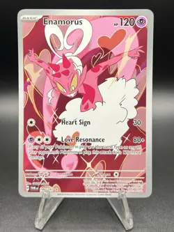 Pokemon TCG Enamorus 180/167 Full Art Illustration Rare Twilight Masquerade - Image 1