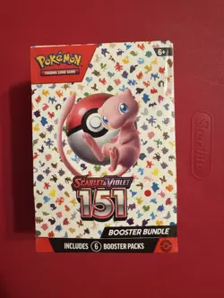 Pokemon TCG Scarlet & Violet 151 Booster Bundle 6 Packs New & Sealed - Image 1