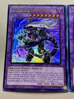 3x Borreload Furious Dragon | SDRR-EN042 | Ultra Rares | LP | 1st Ed | YuGiOh! - Image 4