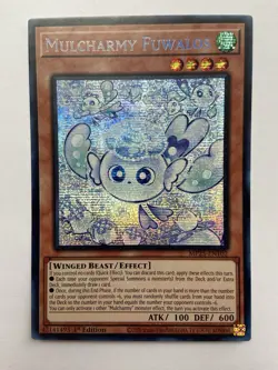 Mulcharmy Fuwalos Prismatic Secret Rare 1st Ed. MP25-EN102 Near Mint - Image 1