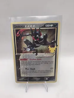 Greninja Black Star Promo SWSH 144 Celebrations Pokemon ETB Card CCG TCG - Image 1