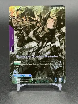 Gundam TCG Card Game Dual Impact GD02-055 LR+ Gundam Gusion Rebuke Alt Art - Image 1