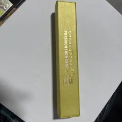 Pokemon Japan 25th Anniversary Golden Box Playmat & Case - Card Game TCG NEW - Image 1