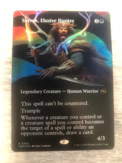 Surrak, Elusive Hunter Borderless Foil Tarkir: Dragonstorm - Image 1