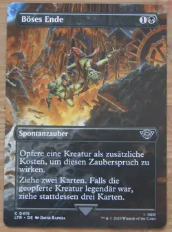 Magic The Gathering Herr der Ringe Boses Ende 416 DE - Image 1