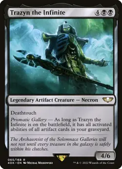 Trazyn the Infinite Regular - Warhammer 40,000 Commander MTG-NM - Image 1