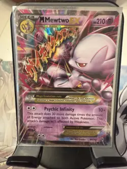 M Mewtwo EX 64/162 - Pokemon XY BREAKthrough Ultra Rare NM - Image 1