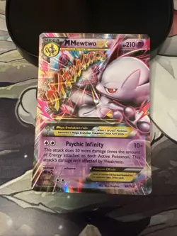M Mewtwo EX 64/162 - Pokemon XY BREAKthrough Ultra Rare NM - Image 3