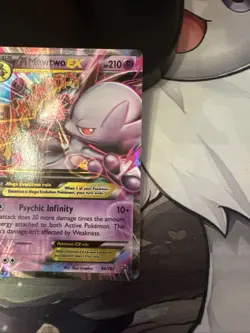 M Mewtwo EX 64/162 - Pokemon XY BREAKthrough Ultra Rare NM - Image 4