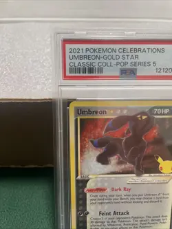 Pokemon TCG:Umbreon Gold Star #17/17 Celebrations Classic Collection PSA 9, MINT - Image 2