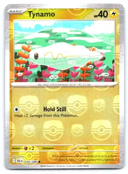 Tynamo (Master Ball Pattern) Pokemon Common SV: Black Bolt 030/086 - Image 1