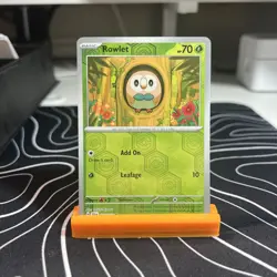 Rowlet SV: Shrouded Fable #003/064 Common Reverse Holo Pokemon NM - Image 1
