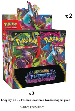 Pokemon 2x Display Boite de 36 Boosters Flammes Fantasmagoriques ME02 - FRANCAIS - Image 1