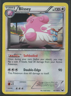 Blissey Holo | Black and White Dark Explorers 82/108 | Pokemon Karte EN EXC+ - Image 1