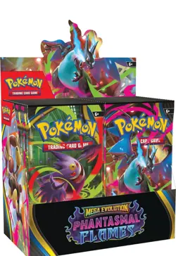 Pokemon TCG Phantasmal Flames Booster Box (36 Packs) Sealed PRESALE 14/11/25 - Image 1