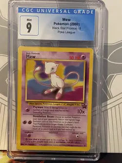 Pokemon TCG Mew Promo #8 Pokemon Promos 8 Regular Promo - Image 3