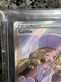 Pokemon TCG SWSH06: Chilling Reign Caitlin 189/198 Full Art Trainer Holo Card - Image 2