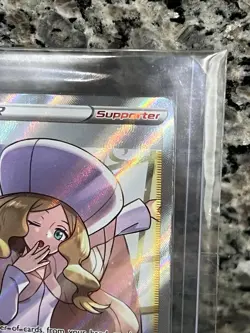 Pokemon TCG SWSH06: Chilling Reign Caitlin 189/198 Full Art Trainer Holo Card - Image 3