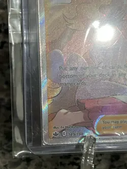 Pokemon TCG SWSH06: Chilling Reign Caitlin 189/198 Full Art Trainer Holo Card - Image 5