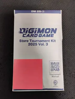 Digimon Card Game Store Tournament Kit 2025 Vol 3 English Sealed - Image 1