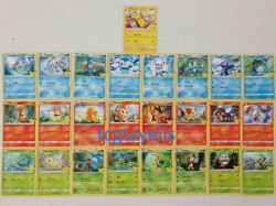 Pokemon TCG Cards McDonalds 25th Anniversary 2021 - Non Holo Set of 25 - Image 1
