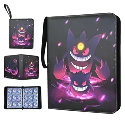 Card Binder 9-Pockets, 900 Pockets Card Holder with 50 Removable Sleeves TCG - Image 1