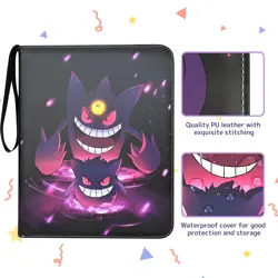 Card Binder 9-Pockets, 900 Pockets Card Holder with 50 Removable Sleeves TCG - Image 2