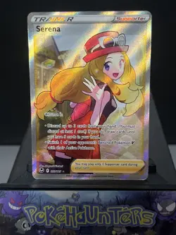 Pokemon Card Serena 193/195 Silver Tempest Full Art Trainer Ultra Rare NM - Image 1