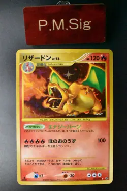 Charizard 092/092 Stormfront 2008 Holo Rare Japanese Pokemon Card - Image 1