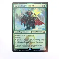 Surrak, Elusive Hunter 161 - MTG - Tarkir: Dragonstorm - NM Foil - Image 1