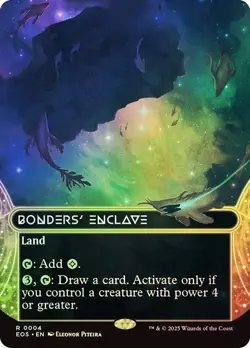 MTG - Bonders' Enclave - Foil - Stellar Sights - Edge of Eternities - Magic - Image 1