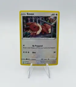 Eevee SWSH175 Cosmos Holo Sword & Shield Black Star Promo Pokemon Tcg - Image 1