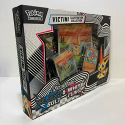 Pokemon Black Bolt & White Flare Victini Illustration Collection Box SV [SEALED] - Image 2