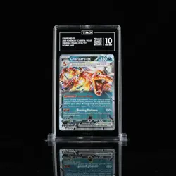 2023 Pokemon OBF En Charizard EX PSA 10 125 Ultra Rare Obsidian Flames - Image 1