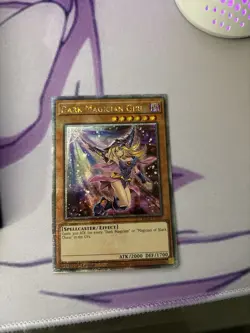 Dark Magician Girl RA04-EN107 (7th Art) Quarter Century Secret Rare NM Yugioh - Image 2