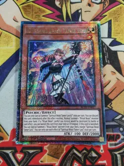 Spiritual Beast Tamer Lara bltr-en017 *LOGO SHIFT (NM+) Quarter Century Yu-Gi-Oh - Image 4