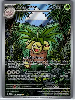 Exeggutor 135/132 ME01: Mega Evolution - Pokemon Card - NM - Image 1