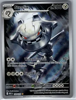 Steelix 150/132 ME01: Mega Evolution - Pokemon Card - NM - Image 1