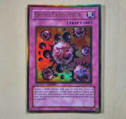 Crush Card Virus Gold Ultra Rare GLD1-EN038 Limited Edition - Image 1