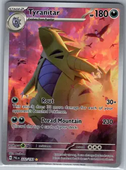 Tyranitar - 222/193 SV02: Paldea Evolved - Pokemon Card - NM - Image 1